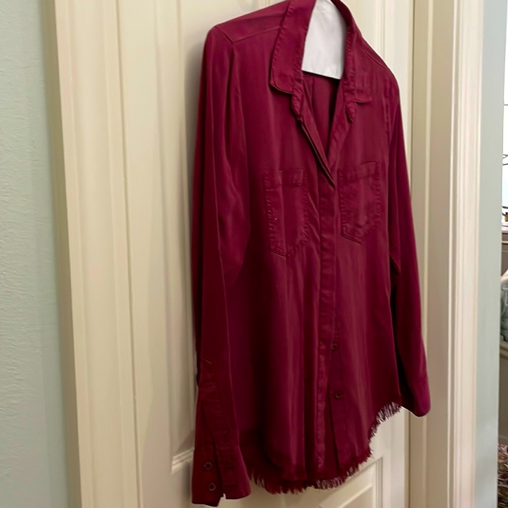 Velvet Heart, Medium, burgundy